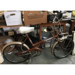 A Raleigh Twenty 'Shopper' bicycle