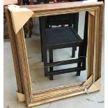 A pair of large giltwood picture frames, internal dimensions 62x75cm