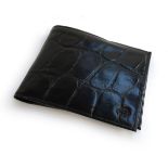 A Mulberry England eight card wallet, in Congo black with Mulberry card