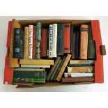 A mixed box of books, John Buckham, John Galsworthy, Milton, William Golding, George Eliot etc