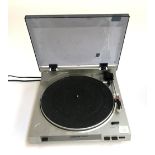 An acoustic solutions DR130 record deck