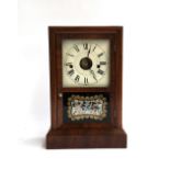 An early 19th century American cottage shelf clock, made by Seth Thomas of Plymouth Hollow (1774-