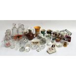 A large mixed lot of glass and ceramics to include Hammersley, Denby Greenwheat, Royal Worcester,