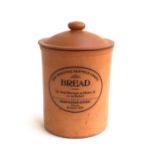 'The Original Suffolk Crock' breadbin, 32cmH; together with a green picnic rucksack