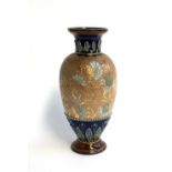 A Doulton Lambeth stoneware vase, marked 9048 to base, approx. 30cmH