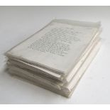 Colonial interest, possibly by C.C Harris, a hand typed memoir of the author's time in the Colonial