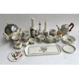 A quantity of Portmeirion ceramics; together with a Picquot ware coffee pot etc