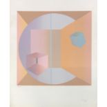 20th century British school, contemporary, four modern etchings and lithographs by three different