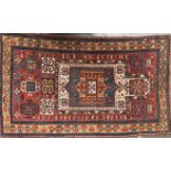 A Kazakh prayer mat, c1910, 162x97cm