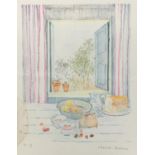 Charlotte Ardizzone (1943-2012). Two signed and numbered artist proof of kitchen still lives in