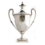 A George III silver trophy cup, by Daniel Smith & Robert Sharp, London 1784, of typical form with