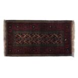 A small Persian runner rug, 90x175cm