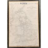 Tallis's Railway Map of Great Britain Showing the Railways Completed, compiled by John Rapkin,