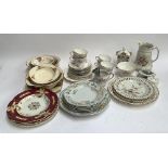 A mixed lot of ceramic teawares to include Meakin, Villeroy and Bosch, Staffordshire, Rosenthal