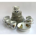 A collection of Royal Worcester Evesham (31 pieces)