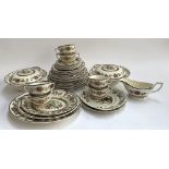 A Charnwood 'British Anchor' 37 piece dinner service