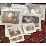 Approx. 86 'Delta' prints of English landscapes, mostly sealed