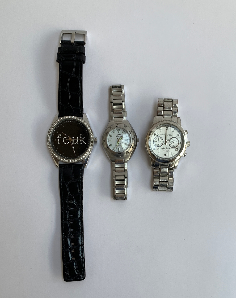 3 Watches; Michael Kors Limited Edition, Slazenger and FCUK