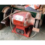 A Sealey 6" bench grinder