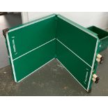 A retro folding child's ping-pong, 66cmW