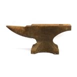 A metalworkers anvil, 1 CWT by Brooks England, 57cmL