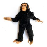 A vintage Deans Childs Play Toys Ltd Chimp, 43cmL