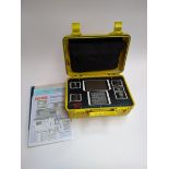 An Icon Research Doctor DK-2 portable cylinder pressure analyser, with spares