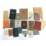 A quantity of German Third Reich and WWII related literature to include a 1939 Deutsches Reich