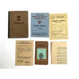 A collection of official documentation belonging to Johannes Junge (b.1908), to include 1924