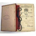 A Field Service Pocket Book 1938, stamped 334th H.A.A. Battery, R.A, Orderly Room, containing 18