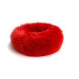 A Herbert Johnson ladies red fur hat, in fitted box