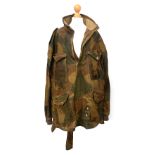 A size 2 airborne troops camouflage smock