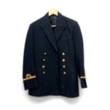 A naval officer's jacket, c.1970 by CH Bernard & Sons, Essex; together with a later wool mess