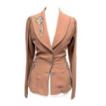 A Janice Wainright size 10 two piece suit