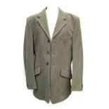 A single breasted hacking jacket for rat catcher, by R.H. Mears, 40" chest, unworn