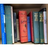 A mixed box of books on fox hunting, to include RS Surtees, Handley Cross; Francis Pitt, Hounds