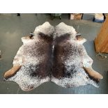 A cow hide rug, 235x200cm