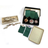 A collection of 'The Royal Society for the Prevention of Accidents' safe driving competition medals,