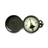 A brass 'Major Verner's Sergeant's Compass' by J.H Steward of London, 4.7cmD