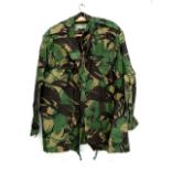 An Army camo combat smock, nato size 6070/9505, height 170 breast 104, Supercraft Garments Ltd.;