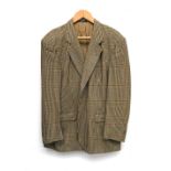 A Dax of London cashmere check jacket, approx. chest 44"
