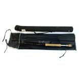 Abu Garcia Accuflex 9'6" five section travel fly rod #6/7/8 in travel tube and bag