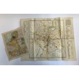 A WWII German map of '51-52 Niederlande, Belgien Luxemburg und danische Insel', with red wax