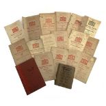 A collection of 15 Small Arms Training pamphlets, dates ranging 1937-1942, to include Weapon