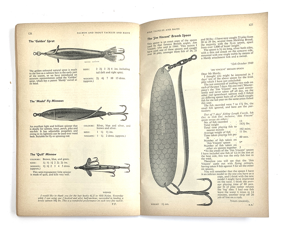 'Hardy's Anglers Guide & Catalogue', 1957 edition - Bild 2 aus 2