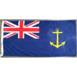 A Royal Fleet Auxiliary Ensign Government Service Ensign, 2009, 92x184cm