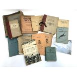 A quantity of Royal Air Force related literature, to include: Pilot's Notes for Mosquito TIII Merlin