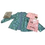 A vintage cashmere jumper, together with a cotton jacket, and two shirts by Patra, together with a