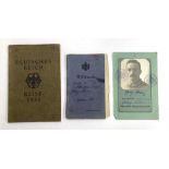 A 1933 Deutsches Reich Reisepass belonging to Georg Dorn (b.1892) and Paula Dorn (b.1885; together