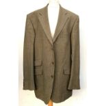 A single breasted light wool jacket, probably Hackett, approx size 40 chest